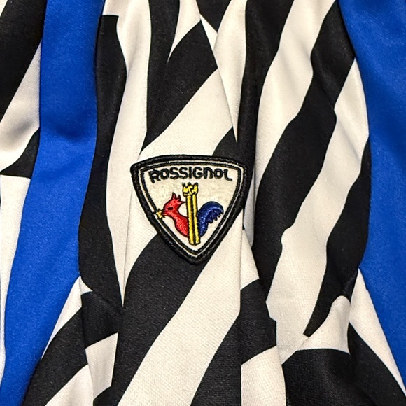 Rossignol Black and White Jacket with Blue Detail - Picture 8 of 8